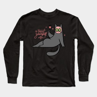 Treat Yourself! Long Sleeve T-Shirt